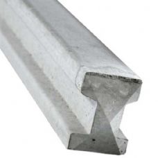 slotted concrete posts for fencing