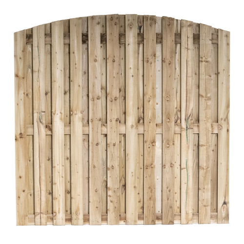 Curve Top Double Paling Panels