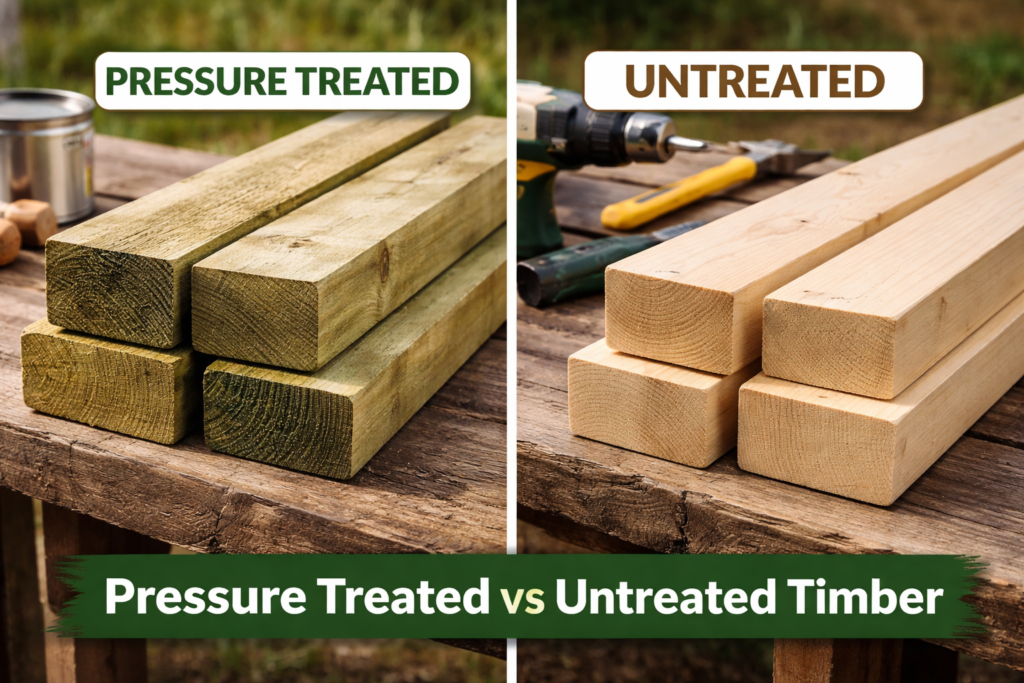 Pressure Treated Timber Vs Untreated Timber