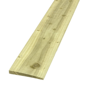 treated featheredge board