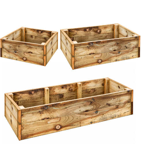 Allotment Style Timber Planters